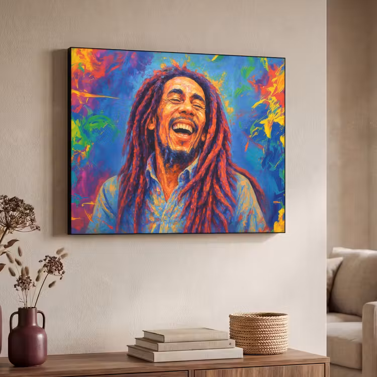 Art Frame - Regenboogkleuren - Man - schilderij — 7