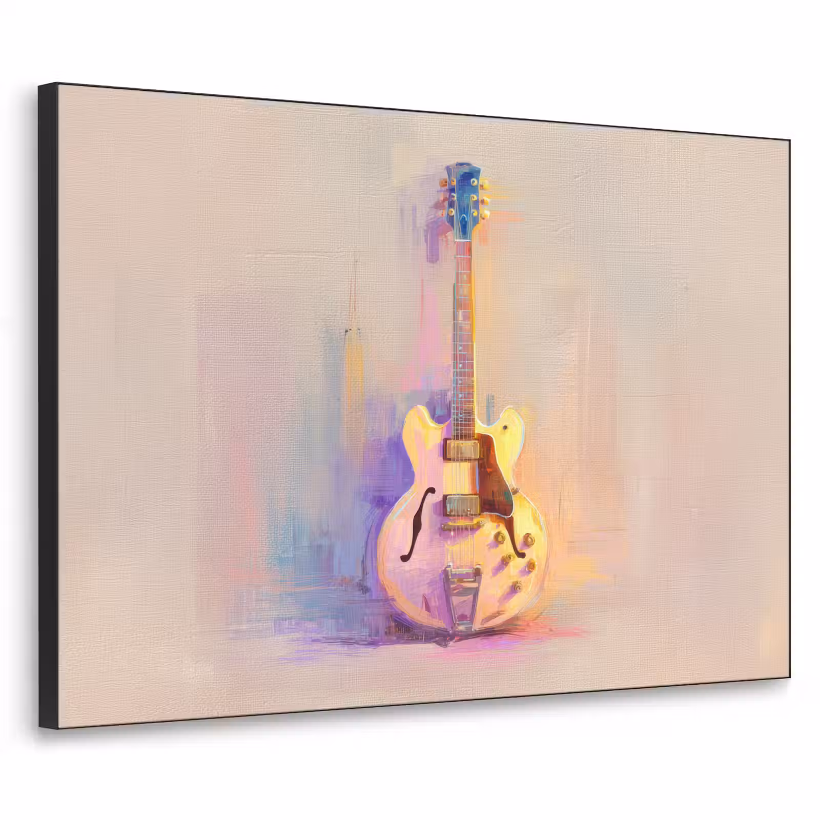 Art Frame - Gitaar - Pastel - Schilderachtig — 1