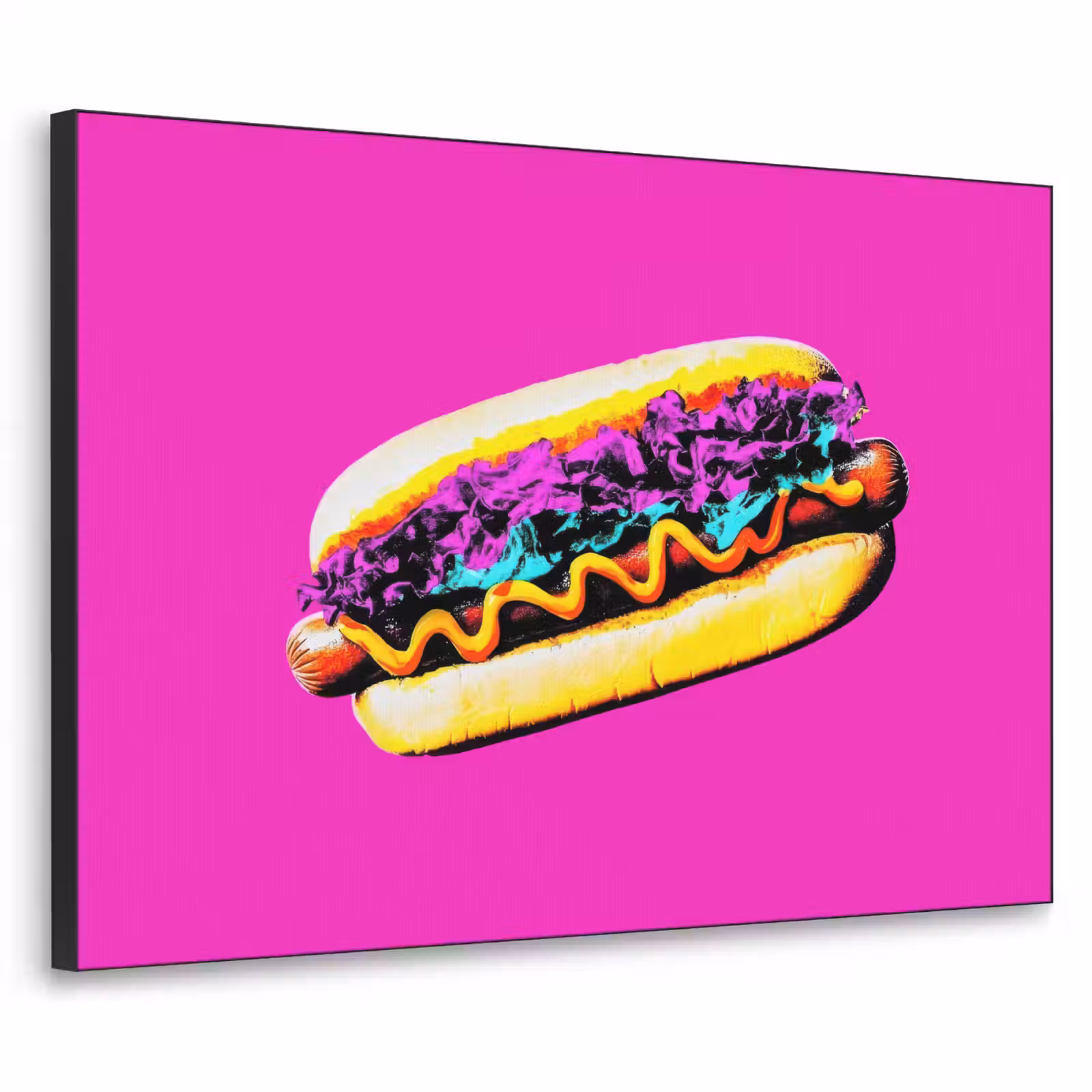 Art Frame - Hotdog - Roze - Retro — 1