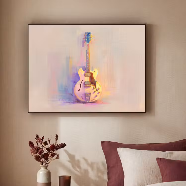 Art Frame - Gitaar - Pastel - Schilderachtig — 3