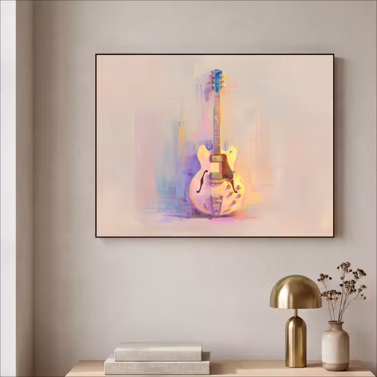 Art Frame - Gitaar - Pastel - Schilderachtig — 5