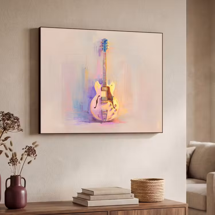 Art Frame - Gitaar - Pastel - Schilderachtig — 7
