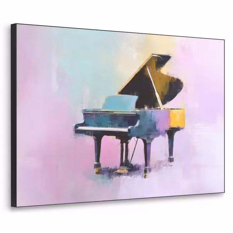 Art Frame - Piano - Pastel - Elegant - Dromerig — 1