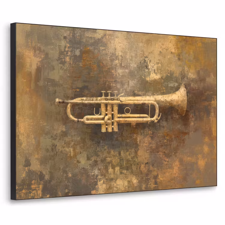 Art Frame - Trompet - Geel - Muzikaal — 1