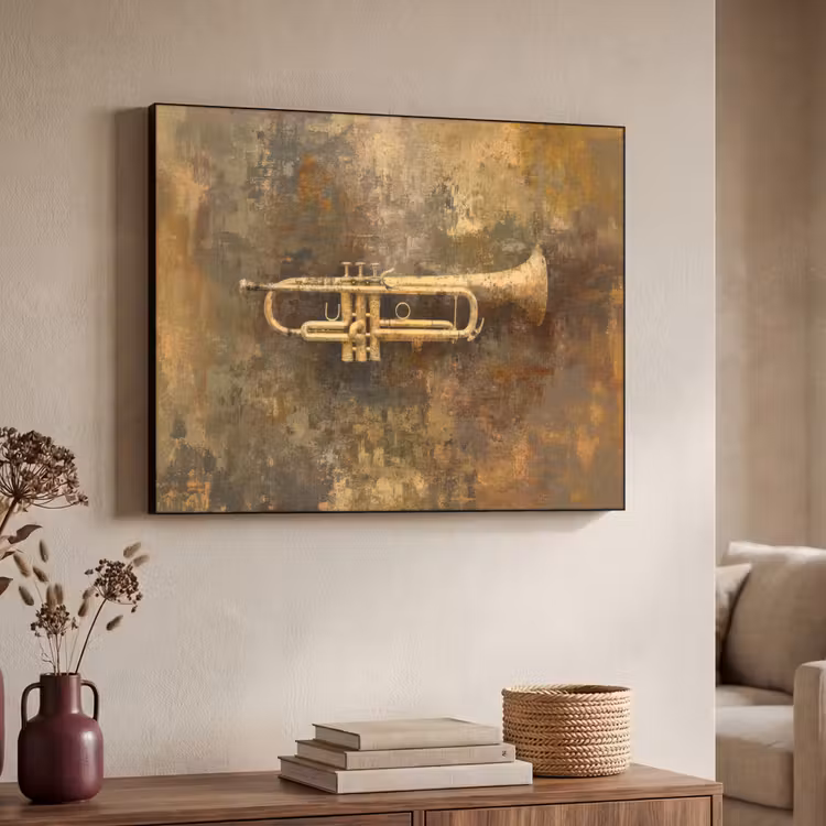 Art Frame - Trompet - Geel - Muzikaal — 7