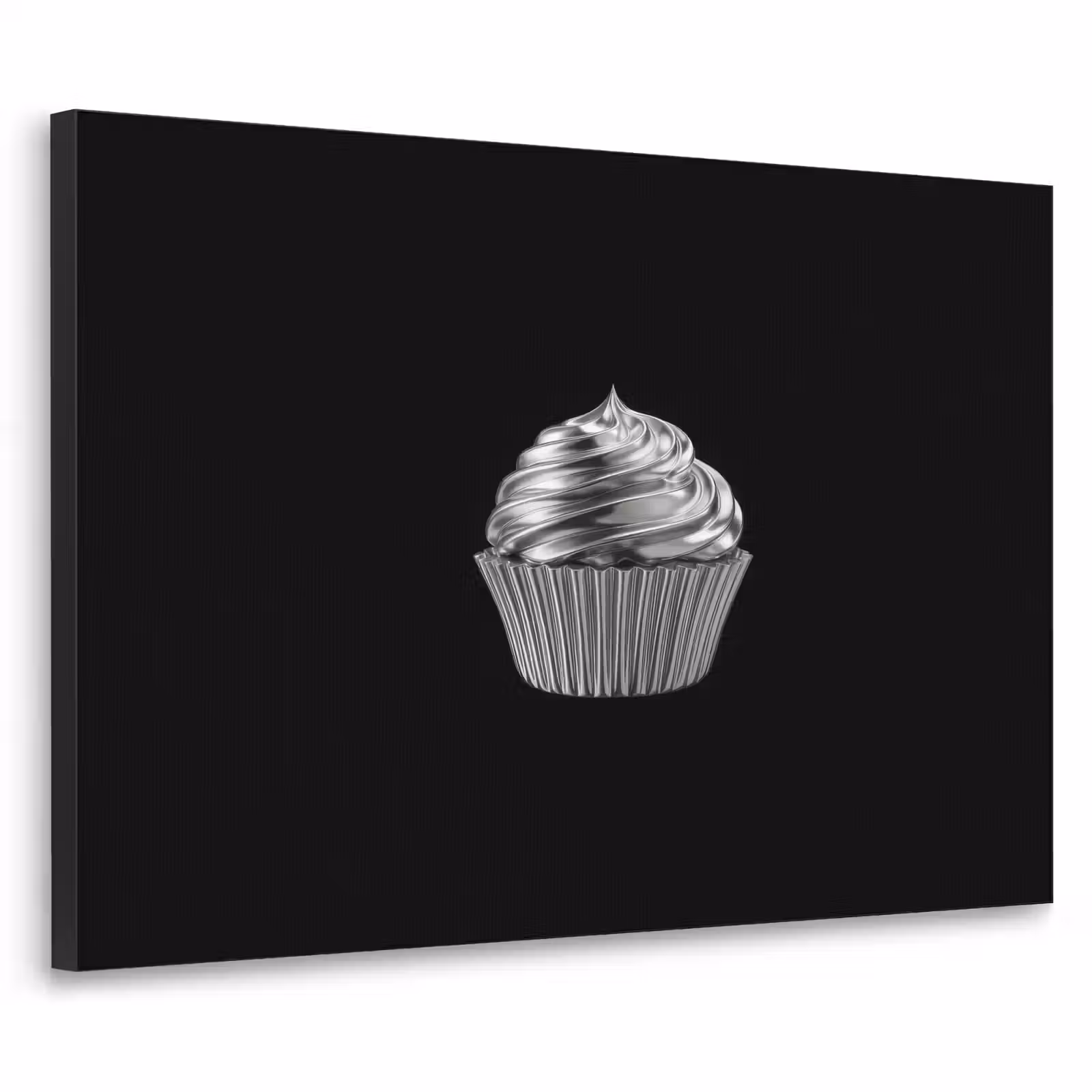 Art Frame - Cupcake - Luxueus - Zilver — 1