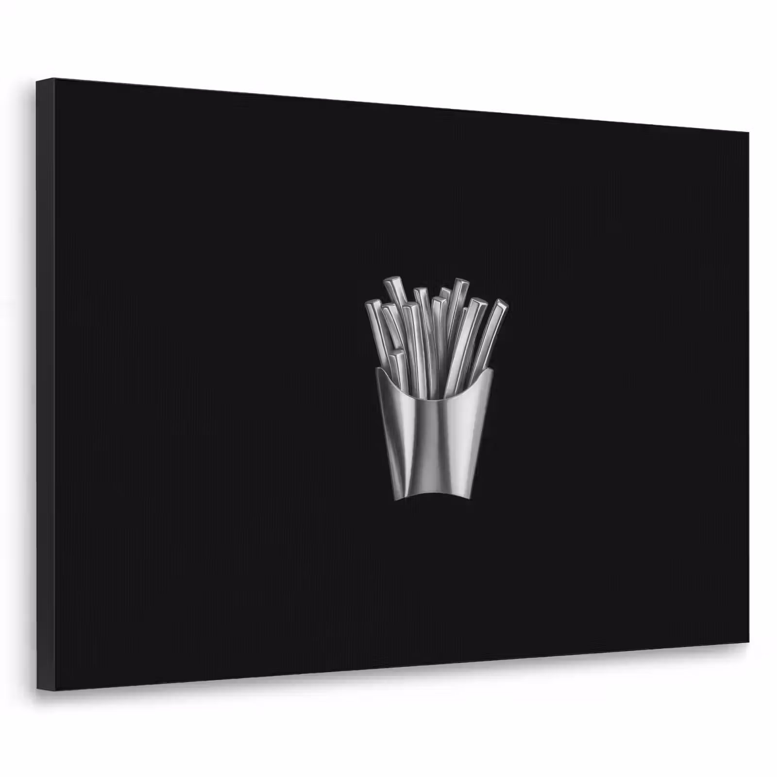 Art Frame - Frietjes - Futuristisch - Zilver — 1