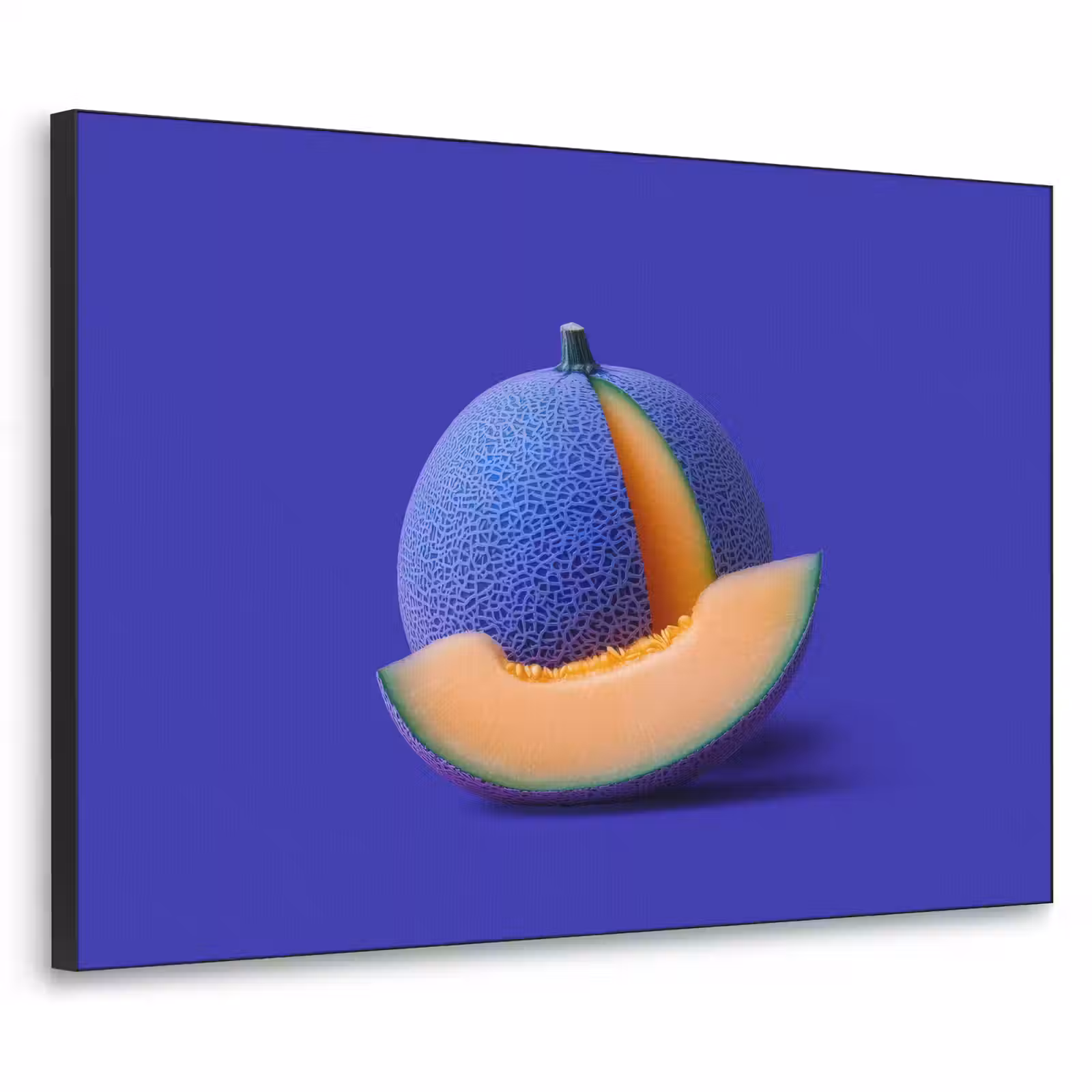 Art Frame - Meloen - Blauw - Oranje - Kunstzinnig — 1