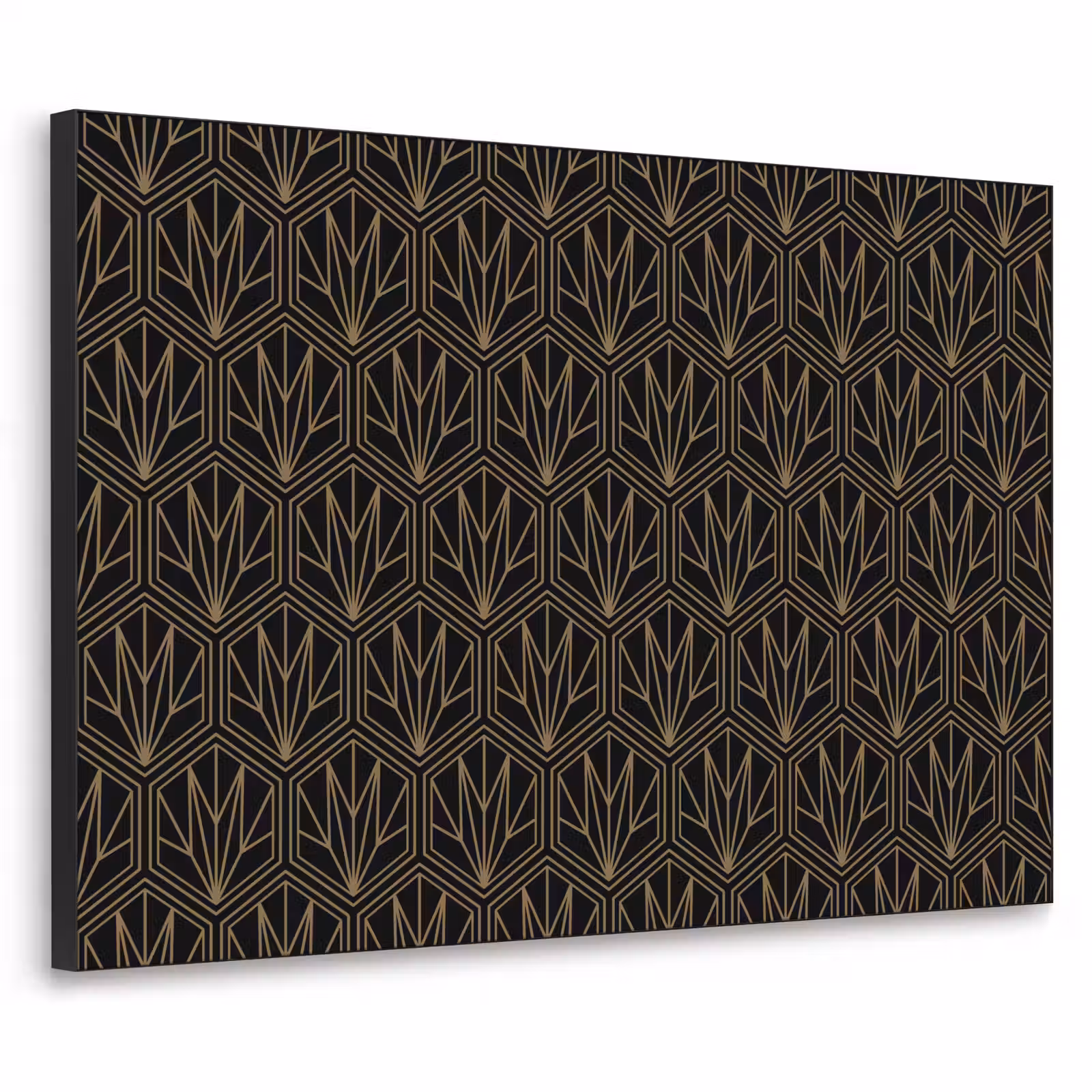 Art Frame - Goud - Zwart - Lijnen — 1