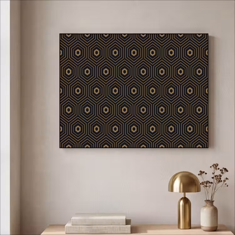 Art Frame - Goud - Illusie - Patroon — 5
