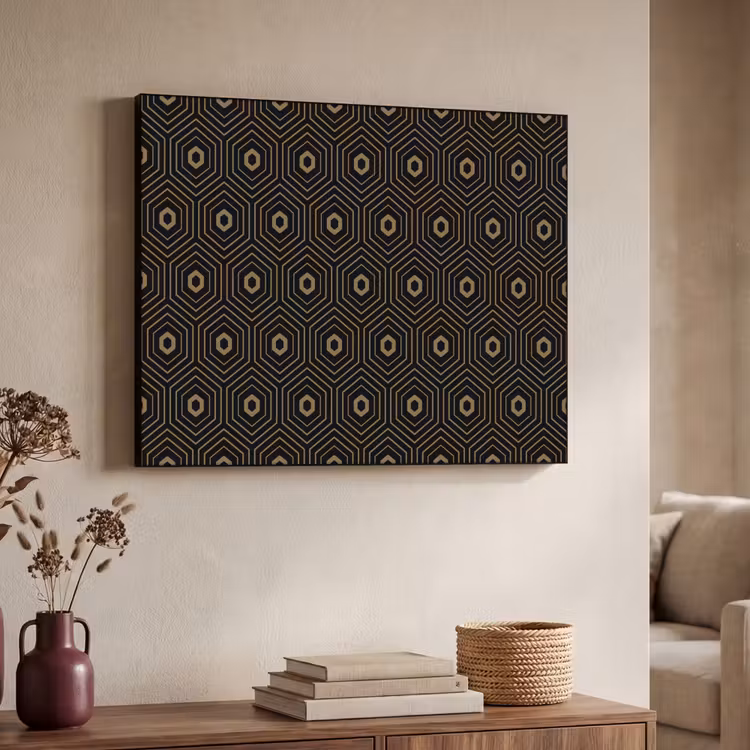 Art Frame - Goud - Illusie - Patroon — 7