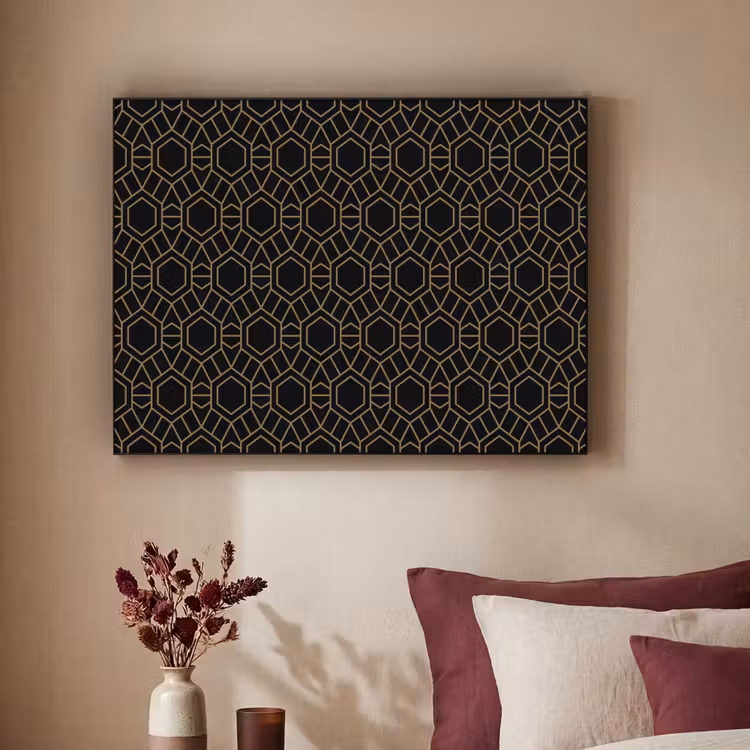 Art Frame - Goud - Zwart - Rozetstructuur — 3