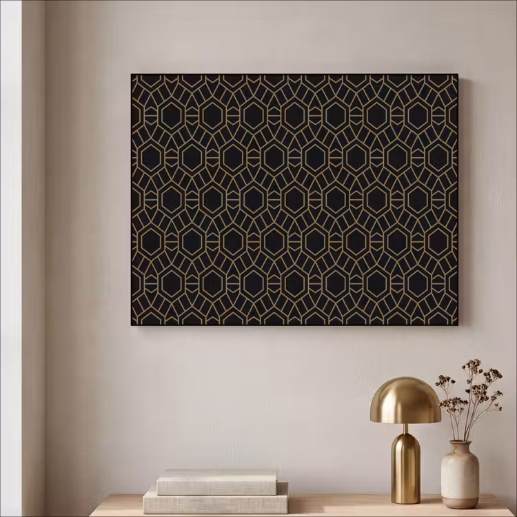 Art Frame - Goud - Zwart - Rozetstructuur — 5