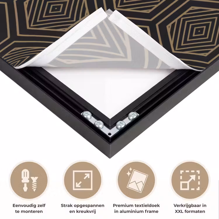 Art Frame - Goud - Zwart - Tunnel — 8