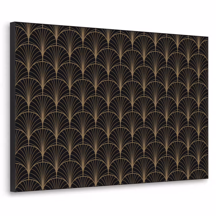 Art Frame - Gouden - Waaiers - Zwart — 1