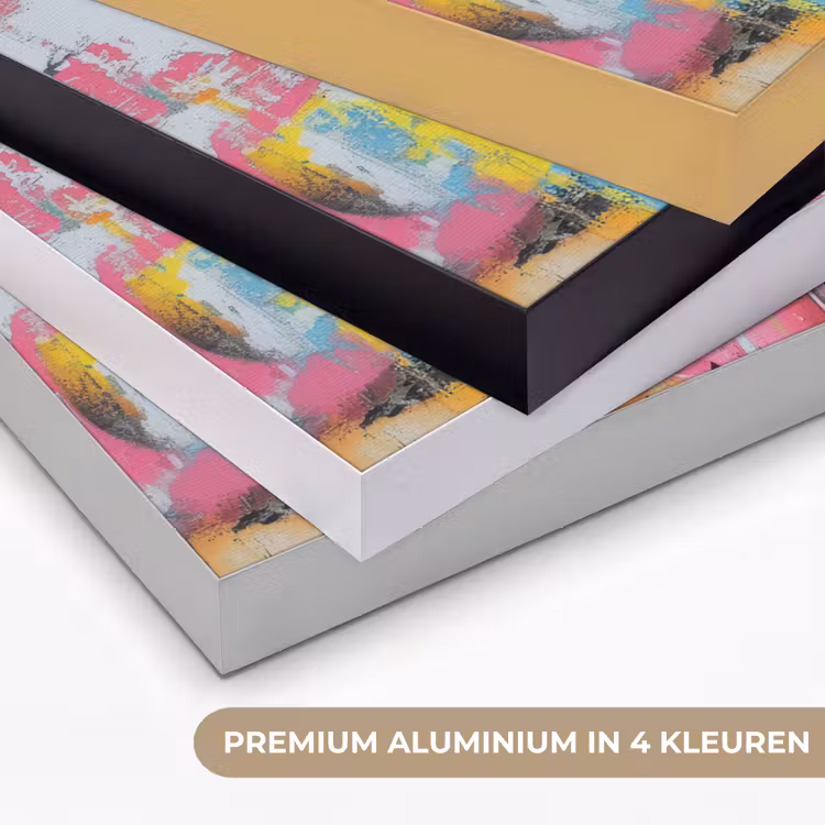 Art Frame - Expressief - Milkshake - Vrouw - Felle kleuren — 2