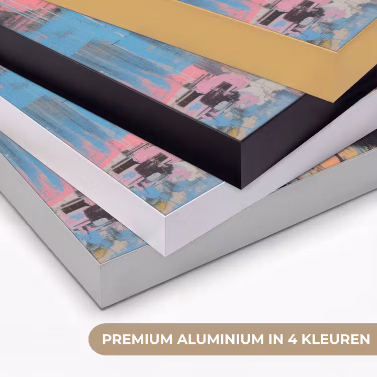 Art Frame - Kauwgom - Vrouw - Penseelstreken - Modern — 2