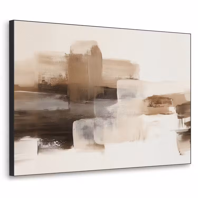 Art Frame - Penseelstreken - Abstract landschap - Rust — 1