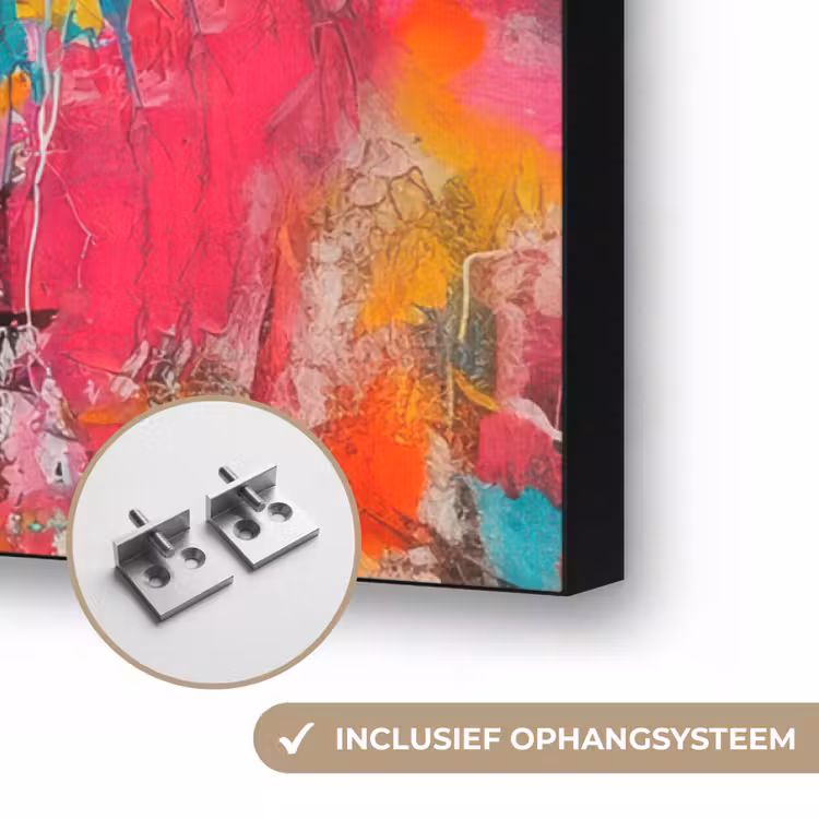 Art Frame - Vrouw - Kauwgom - Graffiti - Neonkleuren — 6