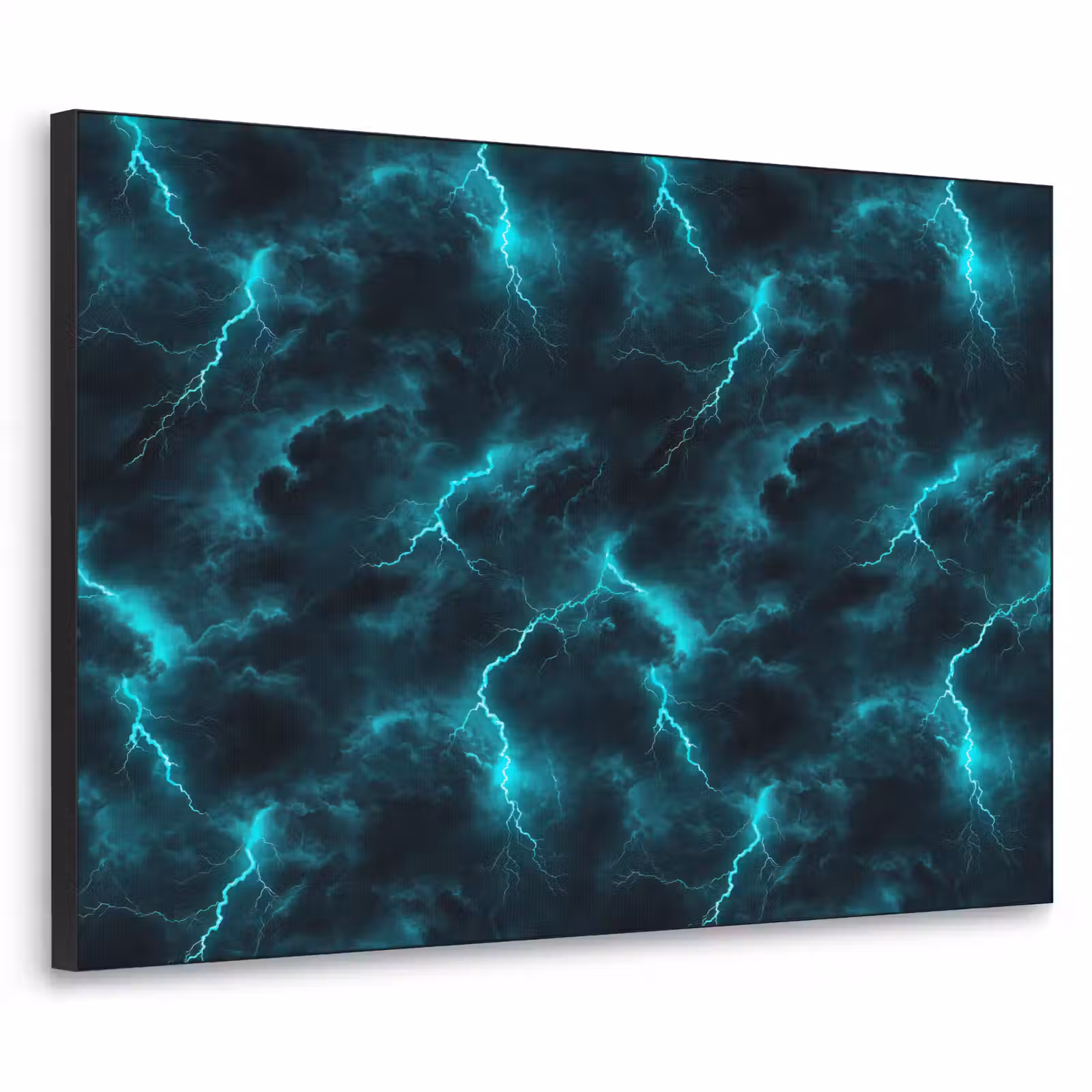 Art Frame - Turquoise - Bliksem - Wolken — 1