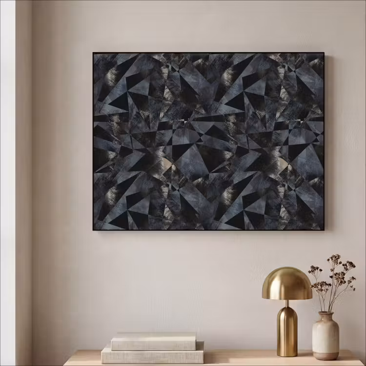 Art Frame - Driehoeken - Abstract - Donker — 5