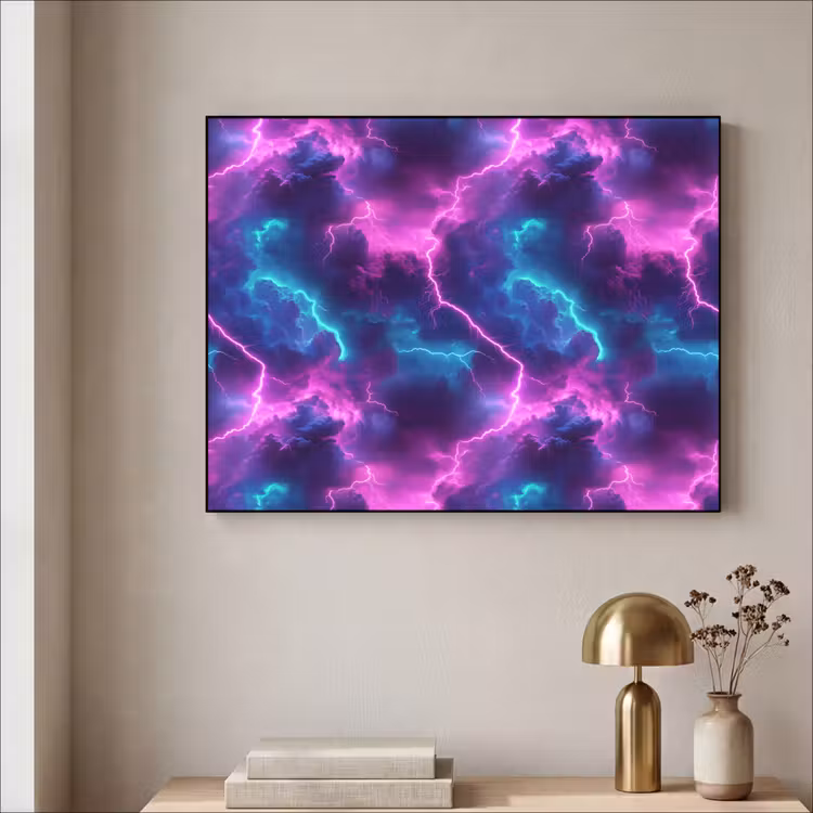 Art Frame - Elektrisch - Neon - Lucht — 5