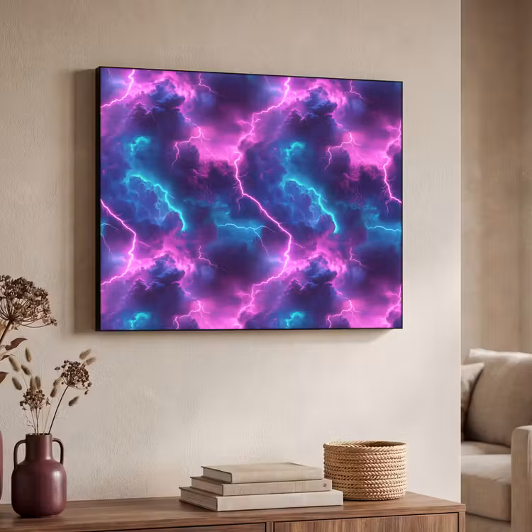 Art Frame - Elektrisch - Neon - Lucht — 7