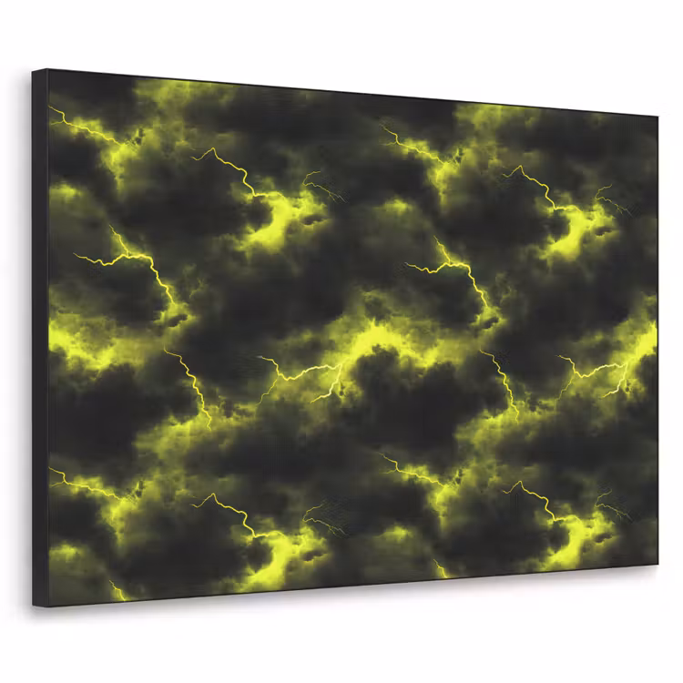 Art Frame - Geel - Storm - Wolken — 1