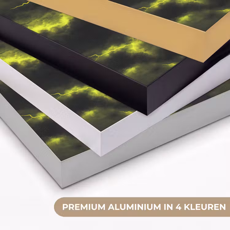 Art Frame - Geel - Storm - Wolken — 2