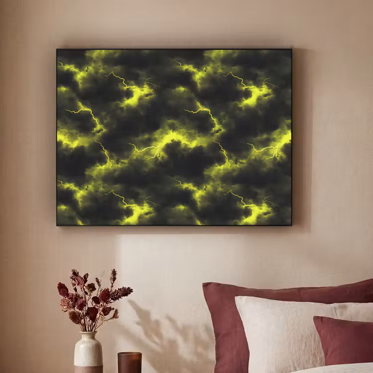 Art Frame - Geel - Storm - Wolken — 3