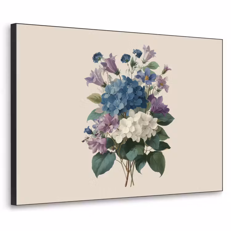 Art Frame - Bloemen - Gedetailleerd - Rust - Realistisch — 1