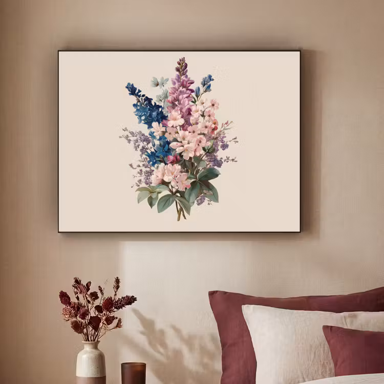 Art Frame - Boeket - Beige - Harmonieus - Subtiel — 3