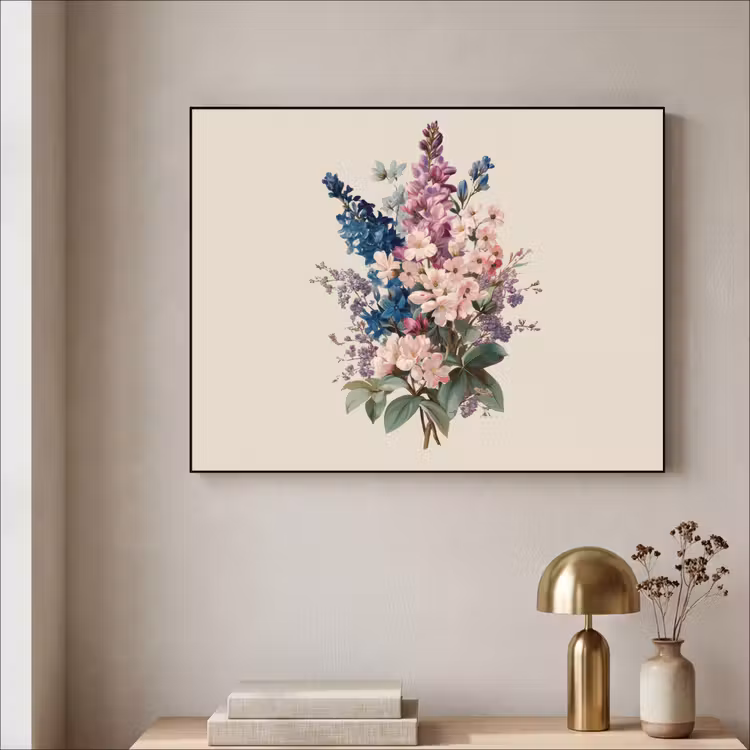 Art Frame - Boeket - Beige - Harmonieus - Subtiel — 5