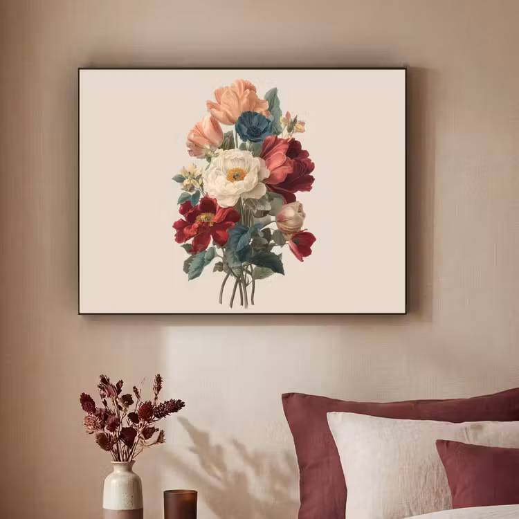 Art Frame - Boeket - Warme tinten - Elegant — 3