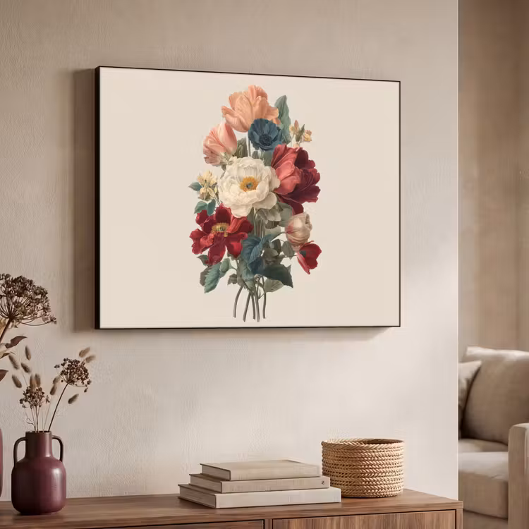 Art Frame - Boeket - Warme tinten - Elegant — 7