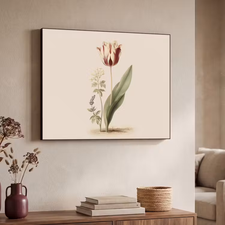 Art Frame - Tulp - Minimalistisch - Beige — 7