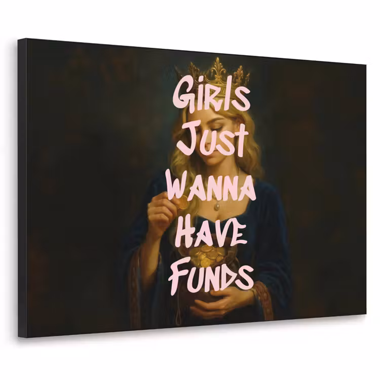 Art Frame - Kroon - Vrouw - Jurk - Opvallend — 1