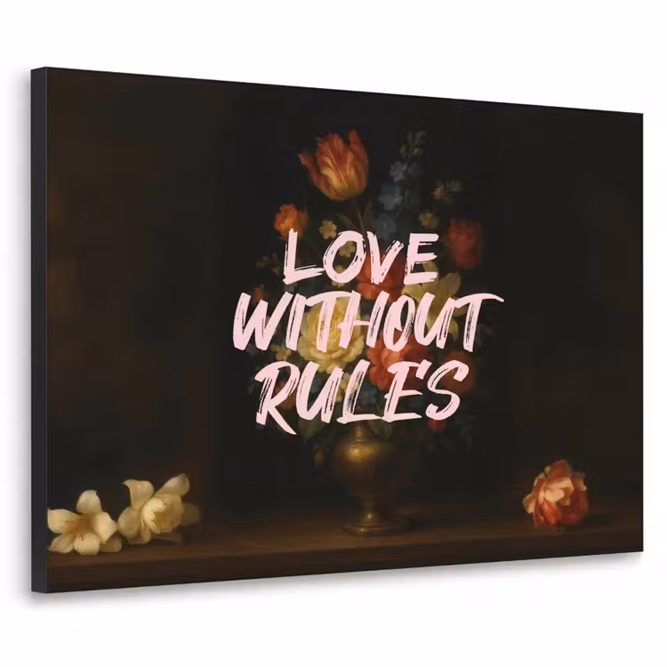 Art Frame - Liefde - Modern - Bloemen — 1