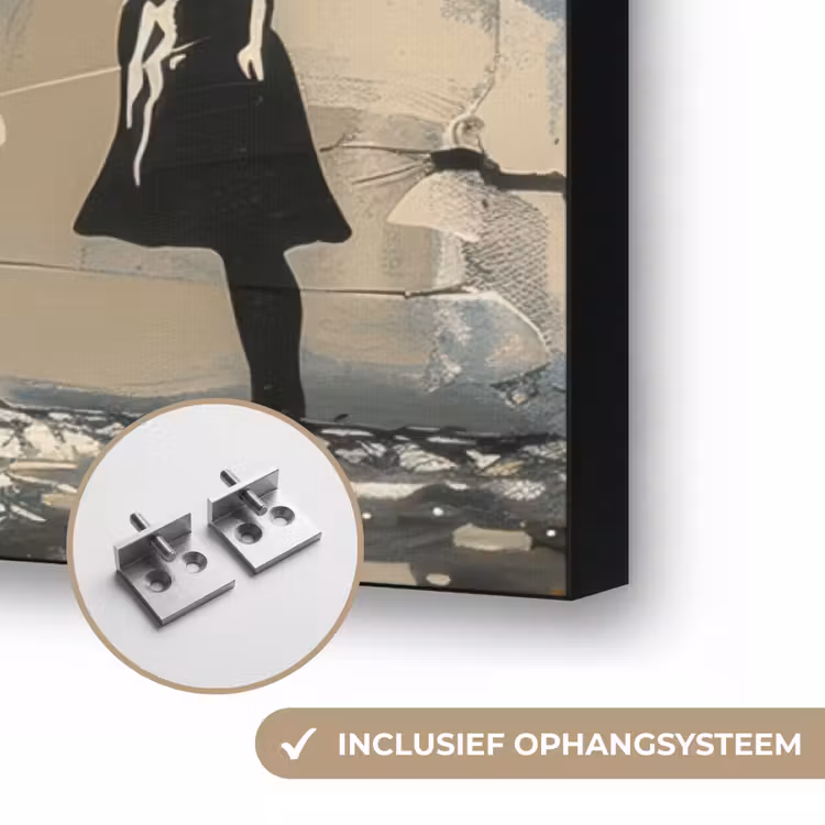 Art Frame - Boom - Graffiti - Banksy Style - Balloon Girl — 6