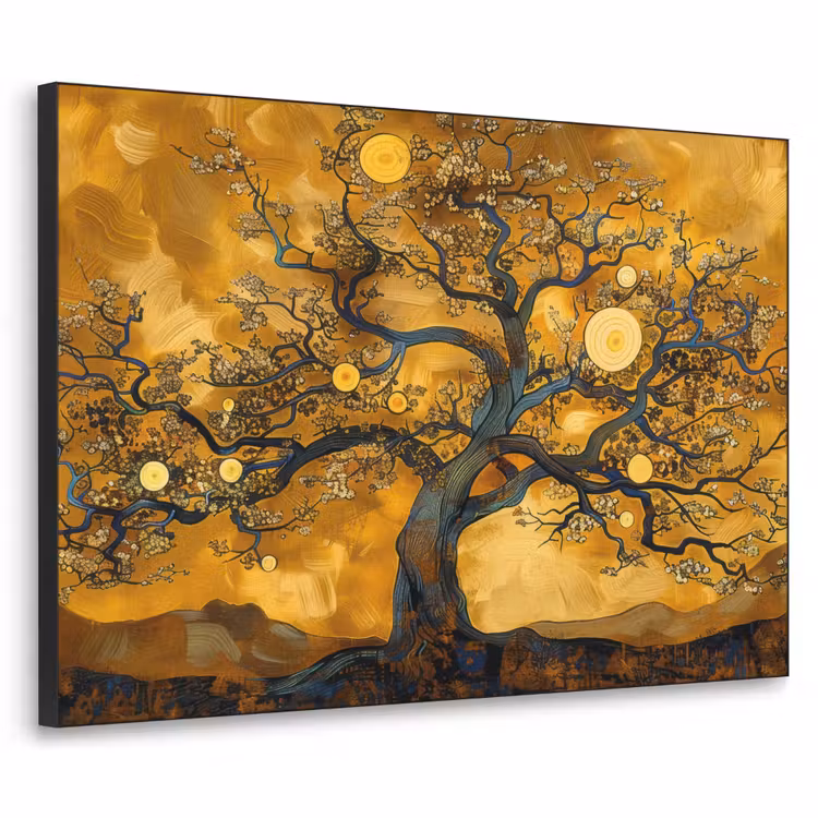 Art Frame - Boom - Levensboom - Abstract - Goud — 1
