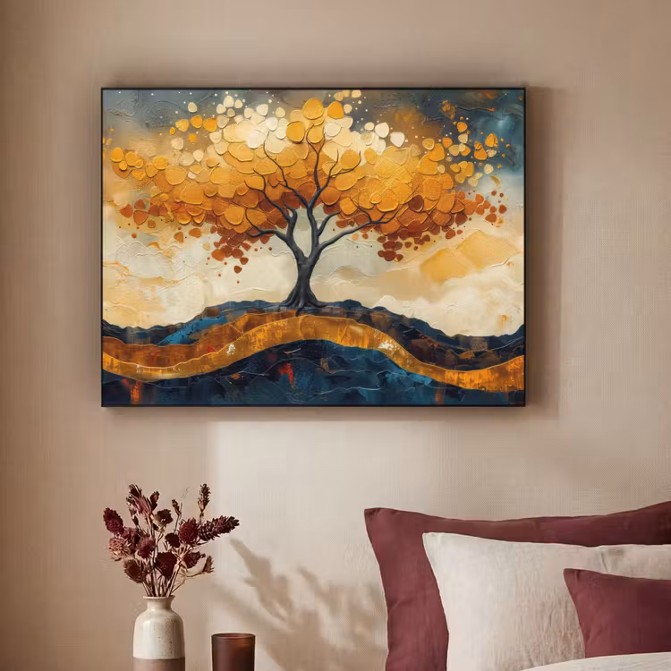 Art Frame - Boom - Natuur - Goud - Modern — 3