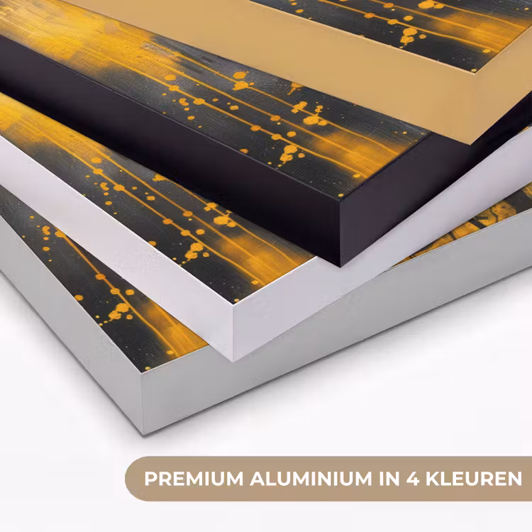 Art Frame - Boom - Verflook - Hert - Natuur - Goud — 2