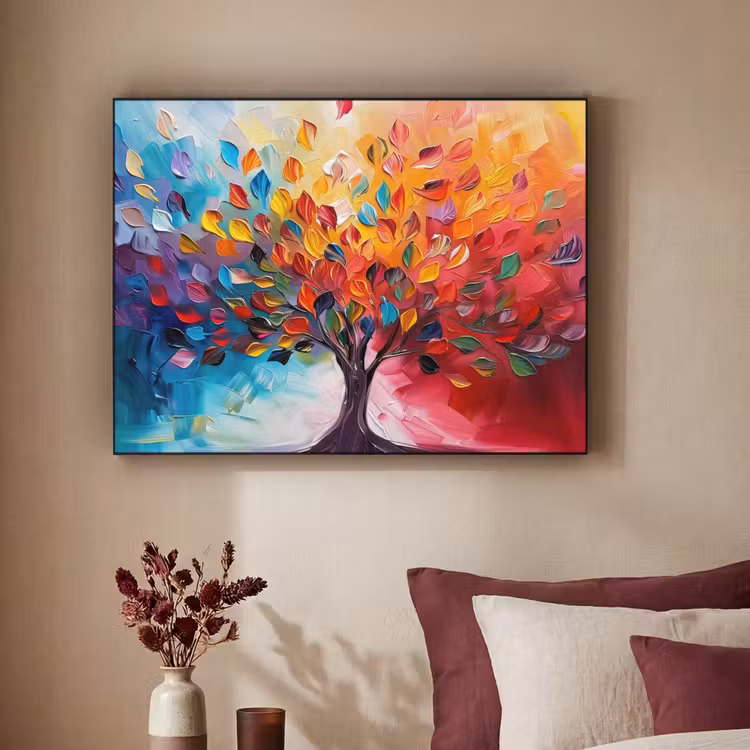 Art Frame - Boom - Levensboom - Kleurrijk - Abstract — 3
