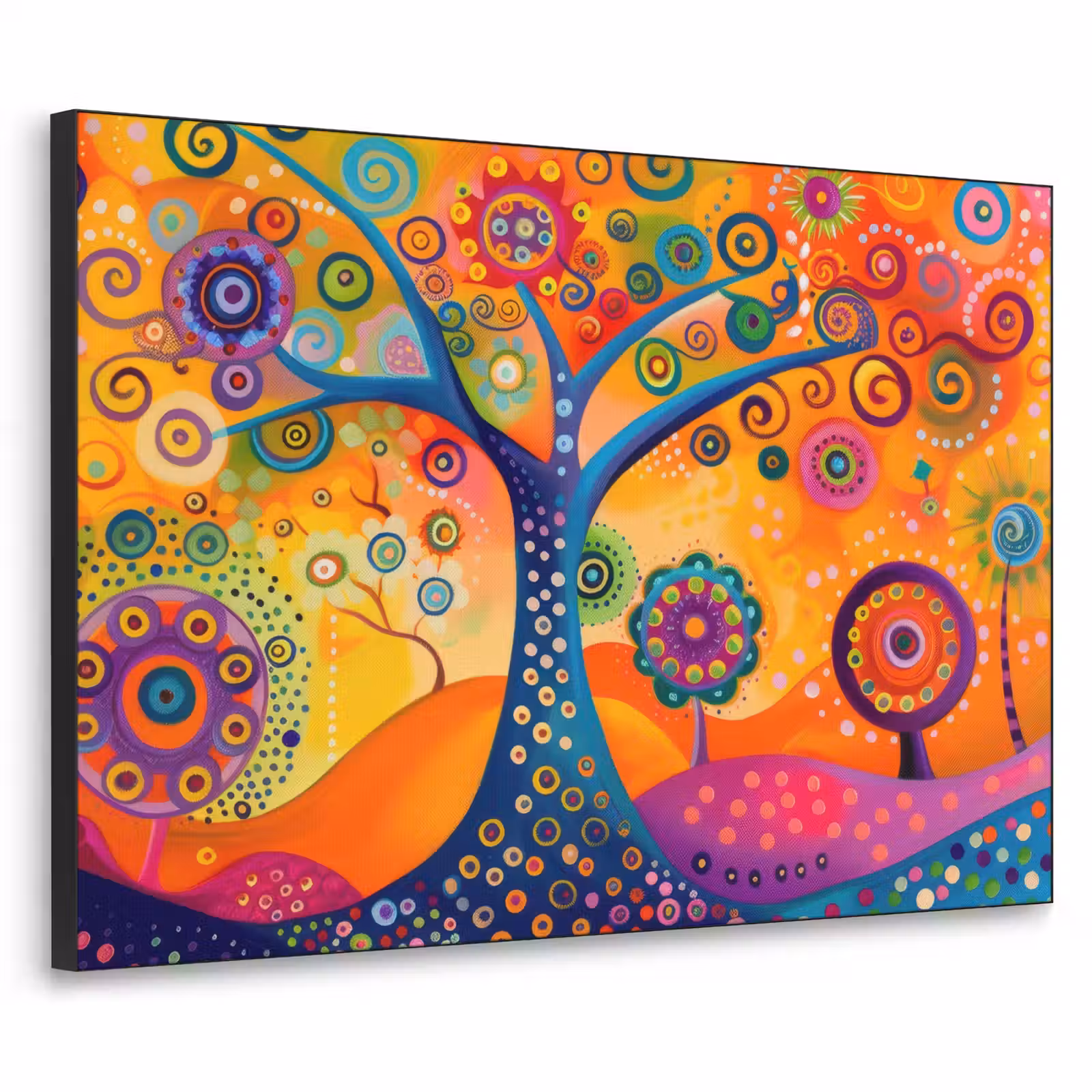 Art Frame - Boom - Levensboom - Abstract - Kleurrijk — 1