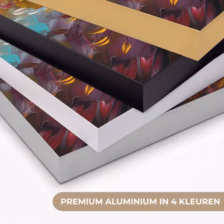 Art Frame - Boom - Abstract - Kleurrijk - Bloemen — 2