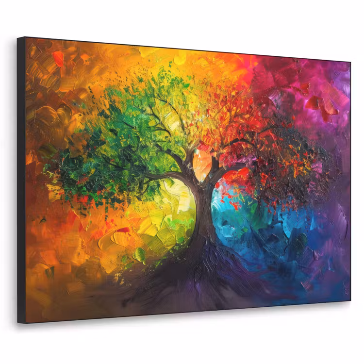 Art Frame - Boom - Kleurrijk - Modern - Abstract — 1