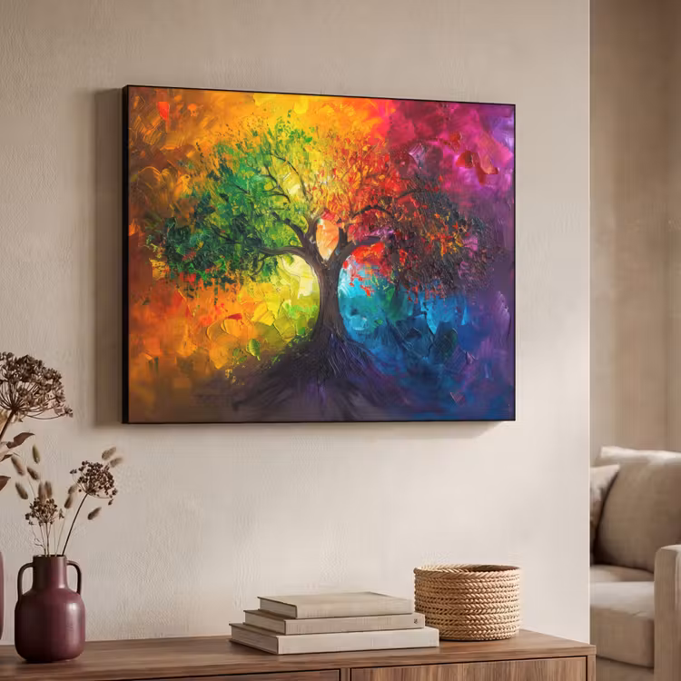 Art Frame - Boom - Kleurrijk - Modern - Abstract — 7