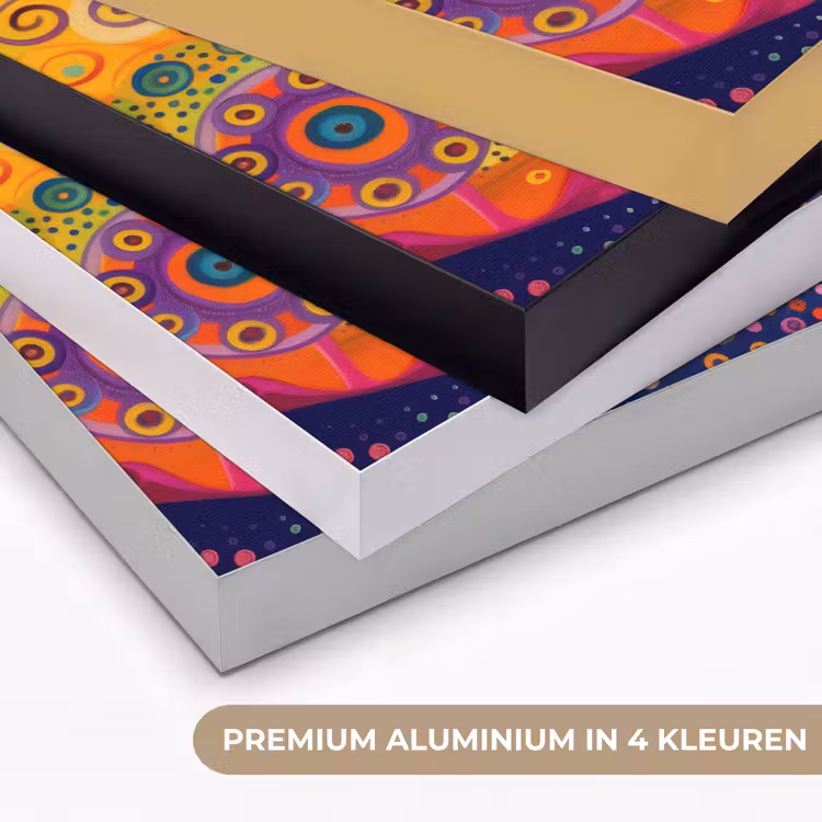 Art Frame - Boom - Levensboom - Abstract - Kleurrijk — 2