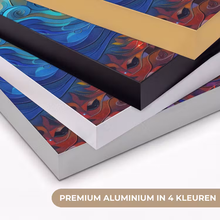 Art Frame - Boom - Zon - Verflook - Kleuren - Abstract — 2