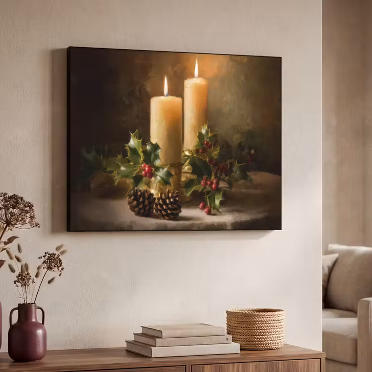 Art Frame - Kaarslicht - Kerst - Veelkleurig — 7